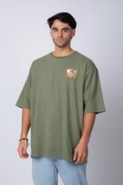 Remera oversize rhy aliwen militar - Imagen 5