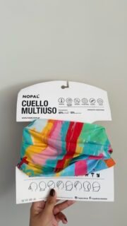 Cuello nopal multiuso multicolor - Imagen 2