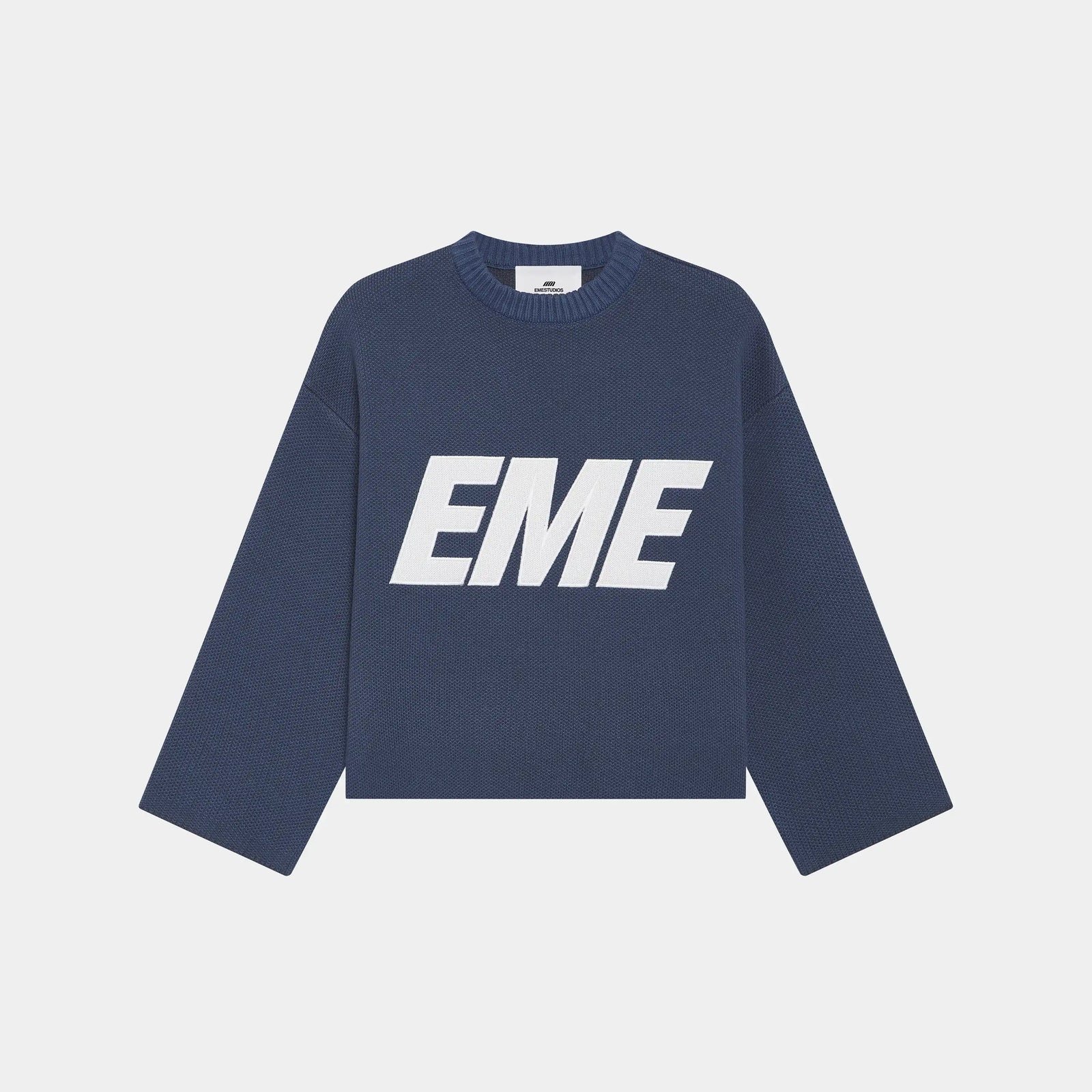 img_1801 Sweater flux navy EME STUDIOS - Imagen 1